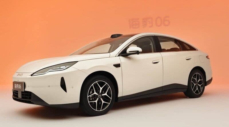 BYD Launches Upgraded 2027 Seal 06 Featuring Lidar Technology