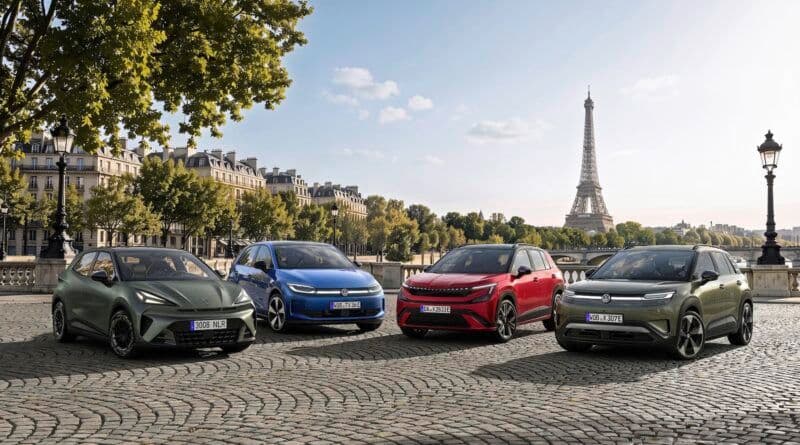 Familia de Coches Urbanos Eléctricos Presentada en el Salón del Automóvil de París: Una Nueva Era para la Movilidad Asequible